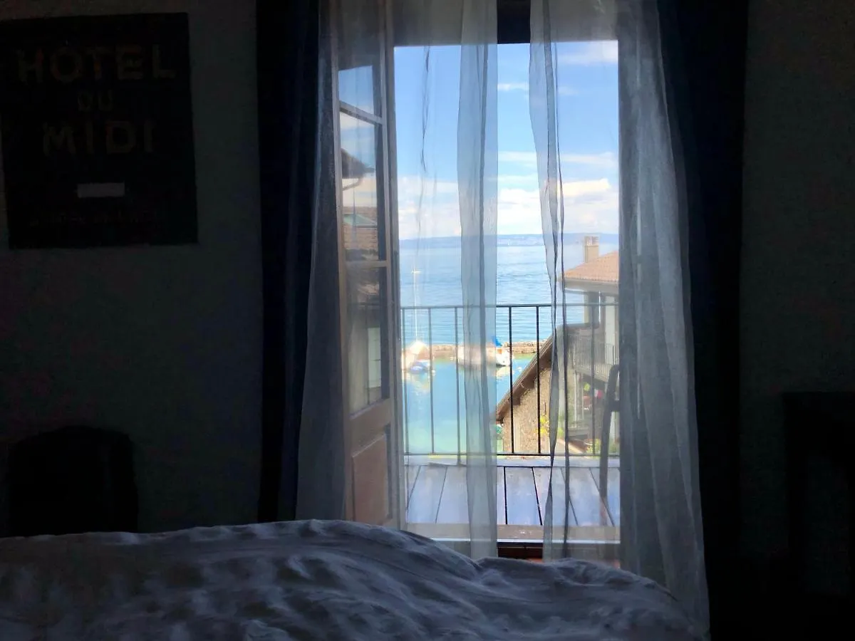 A Room With A View - Maisonnette Dans Bourg Medieval Au Bord Du Lac Leman Yvoire