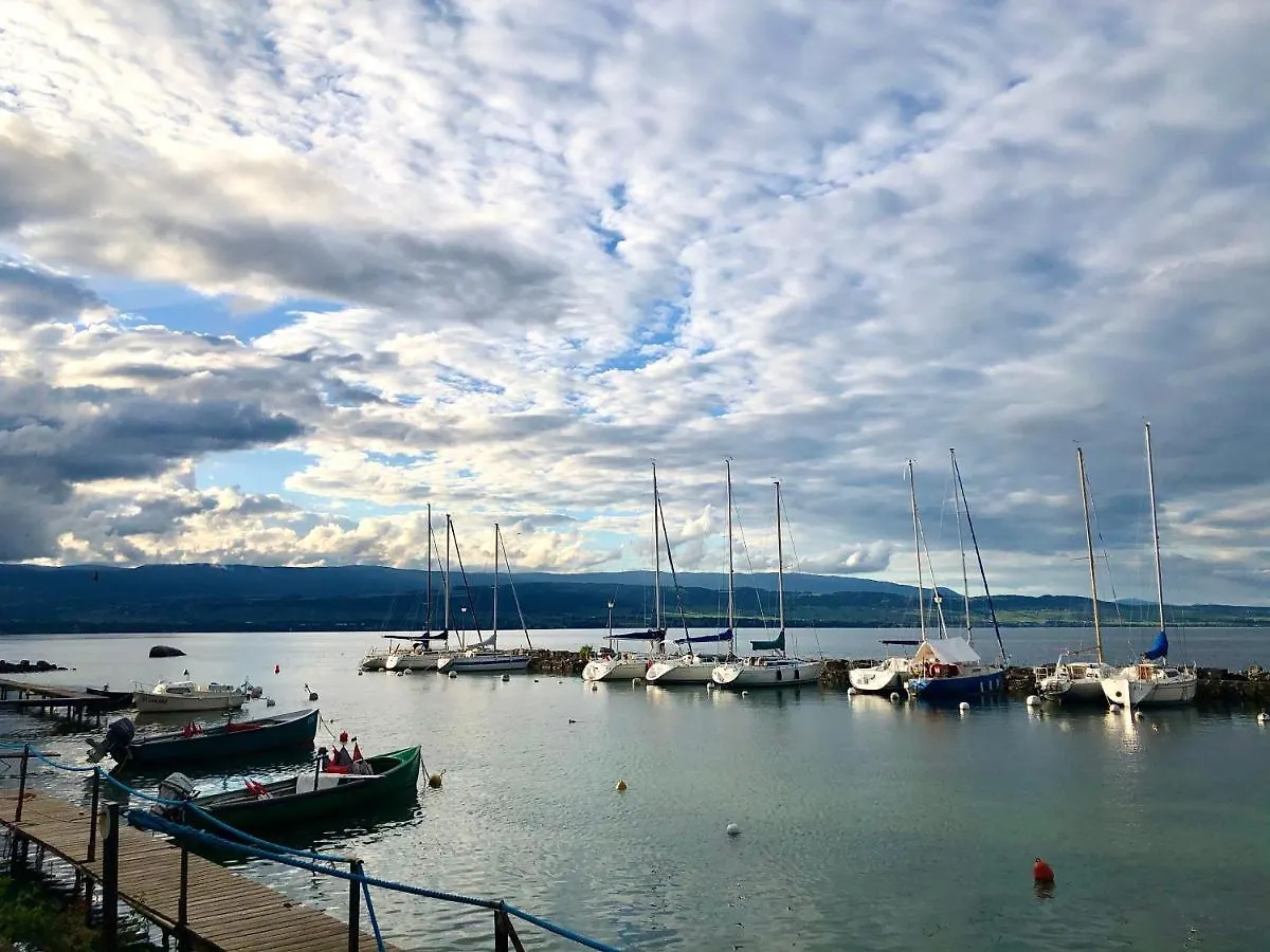 A Room With A View - Maisonnette Dans Bourg Medieval Au Bord Du Lac Leman Yvoire Holiday home